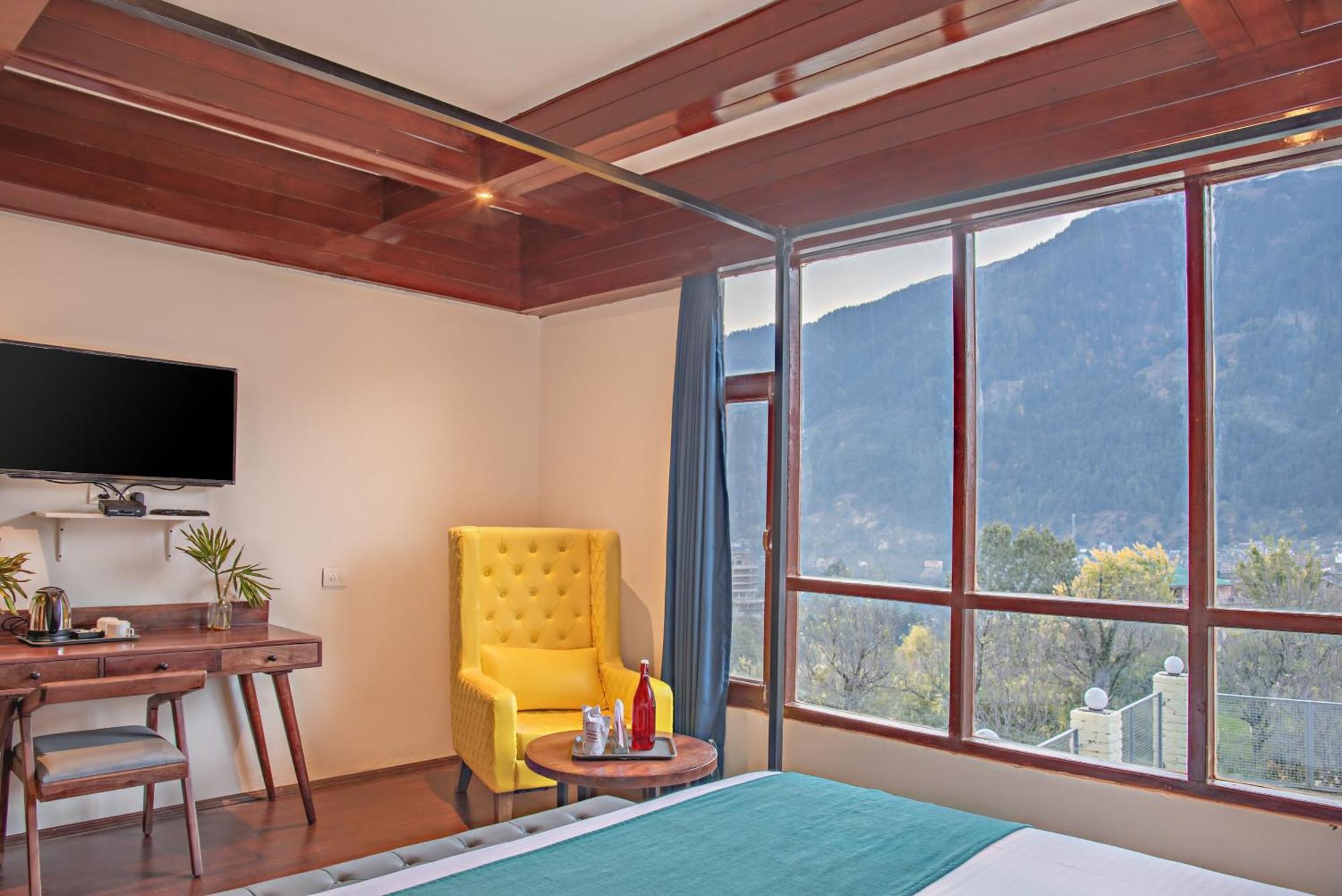 Echor Himalayan Aurum Manali, Heating & Cooling Exterior foto