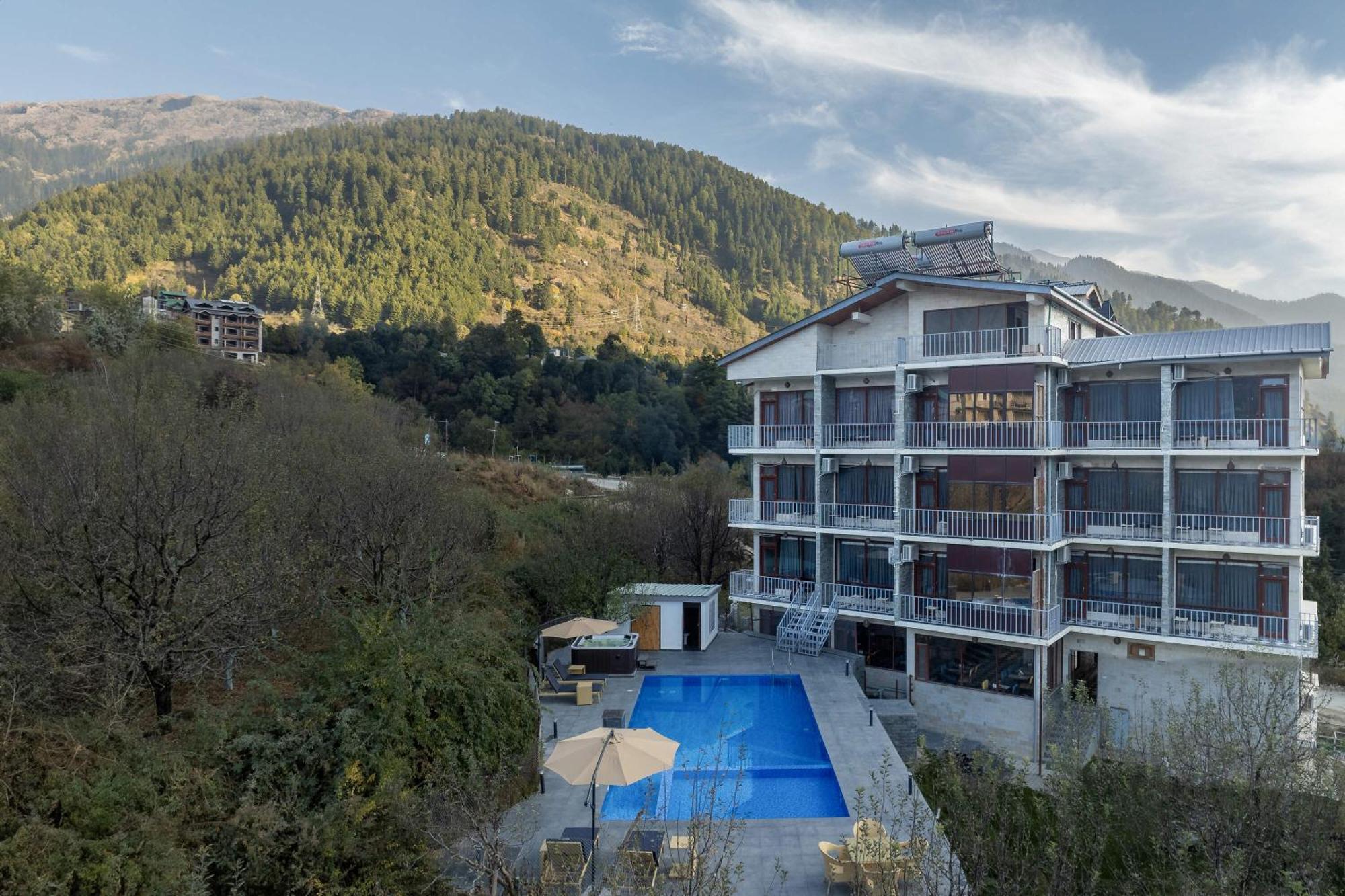 Echor Himalayan Aurum Manali, Heating & Cooling Exterior foto