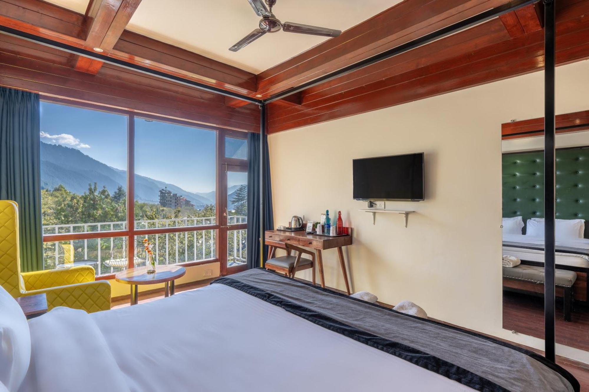 Echor Himalayan Aurum Manali, Heating & Cooling Exterior foto