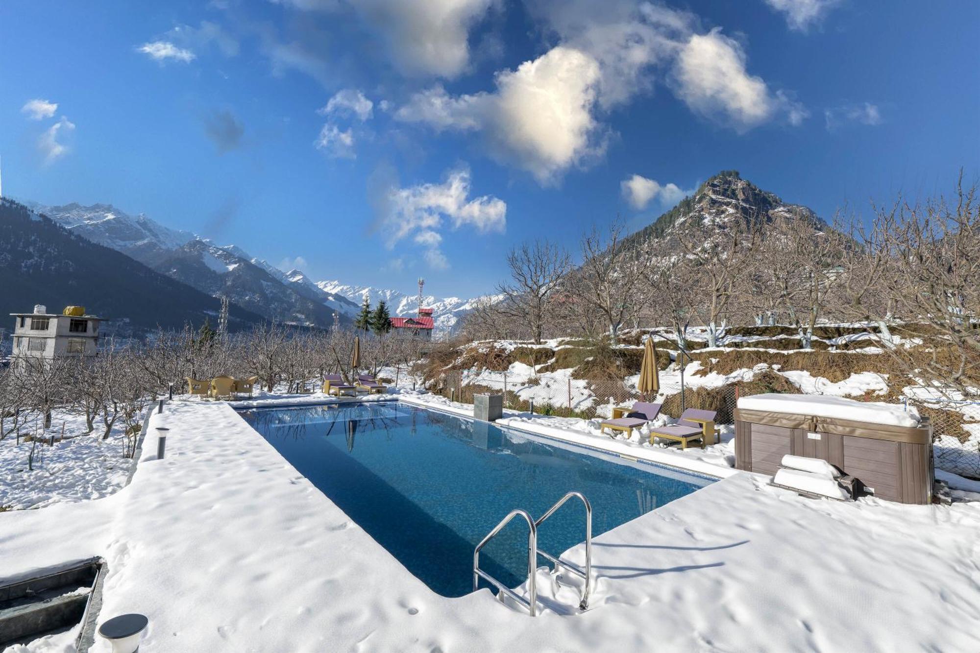 Echor Himalayan Aurum Manali, Heating & Cooling Exterior foto