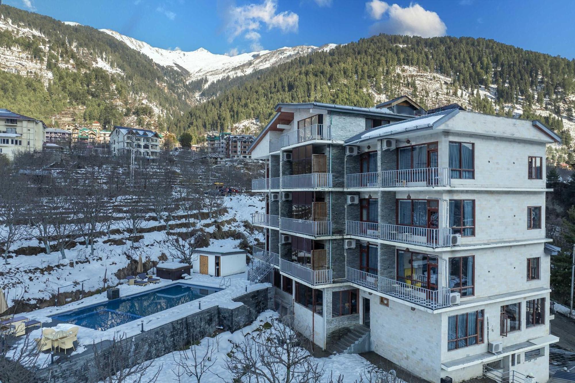 Echor Himalayan Aurum Manali, Heating & Cooling Exterior foto