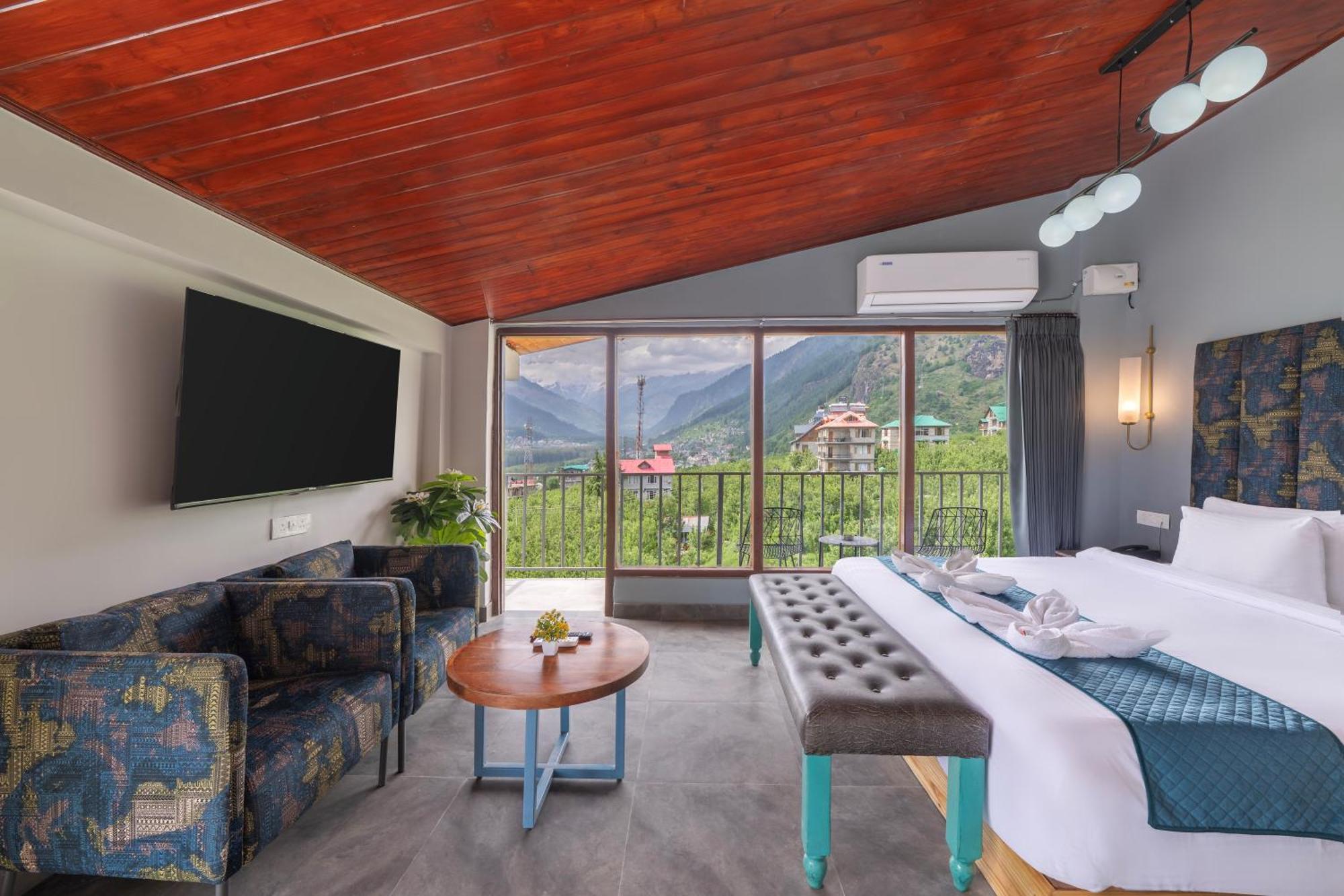 Echor Himalayan Aurum Manali, Heating & Cooling Exterior foto